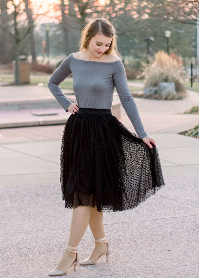 Tulle Skirt outfit ideas 6