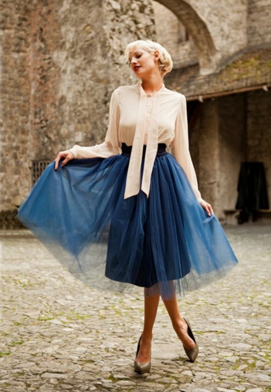 Tulle Skirt outfit ideas 7