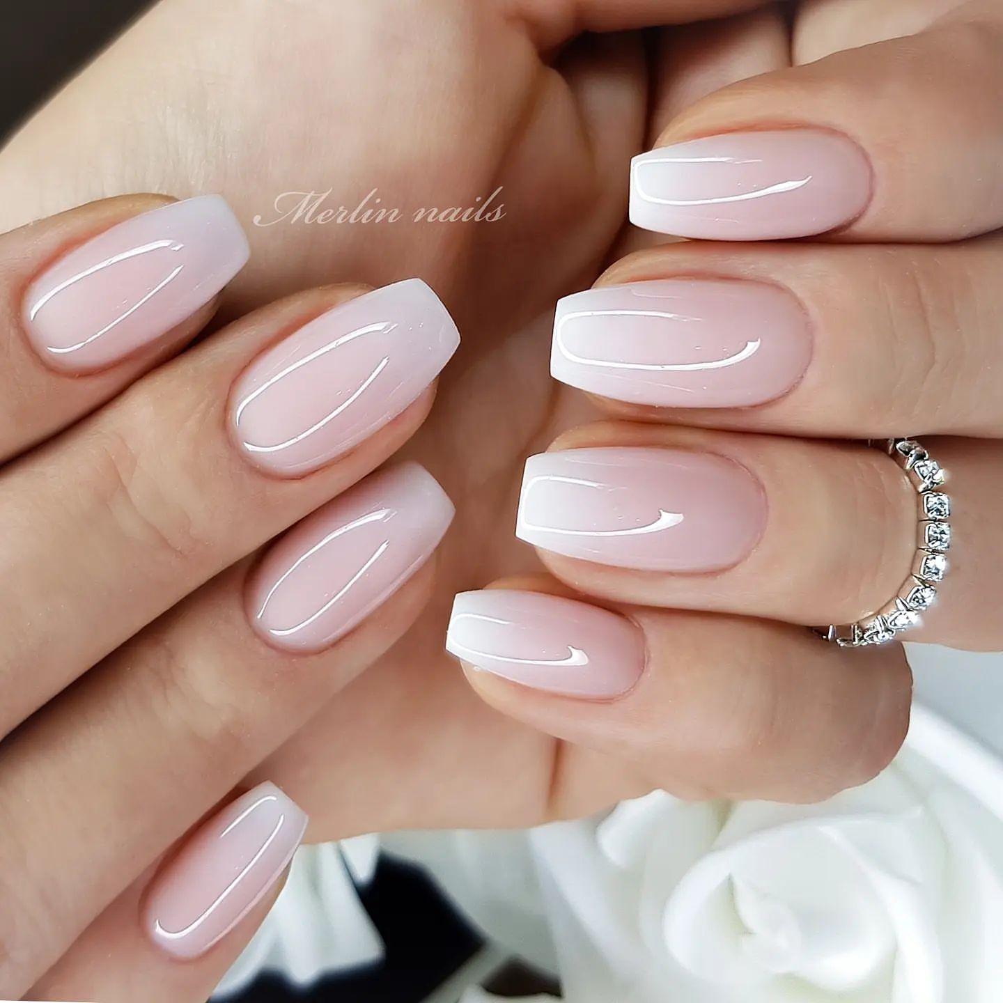 classic Ombre nails