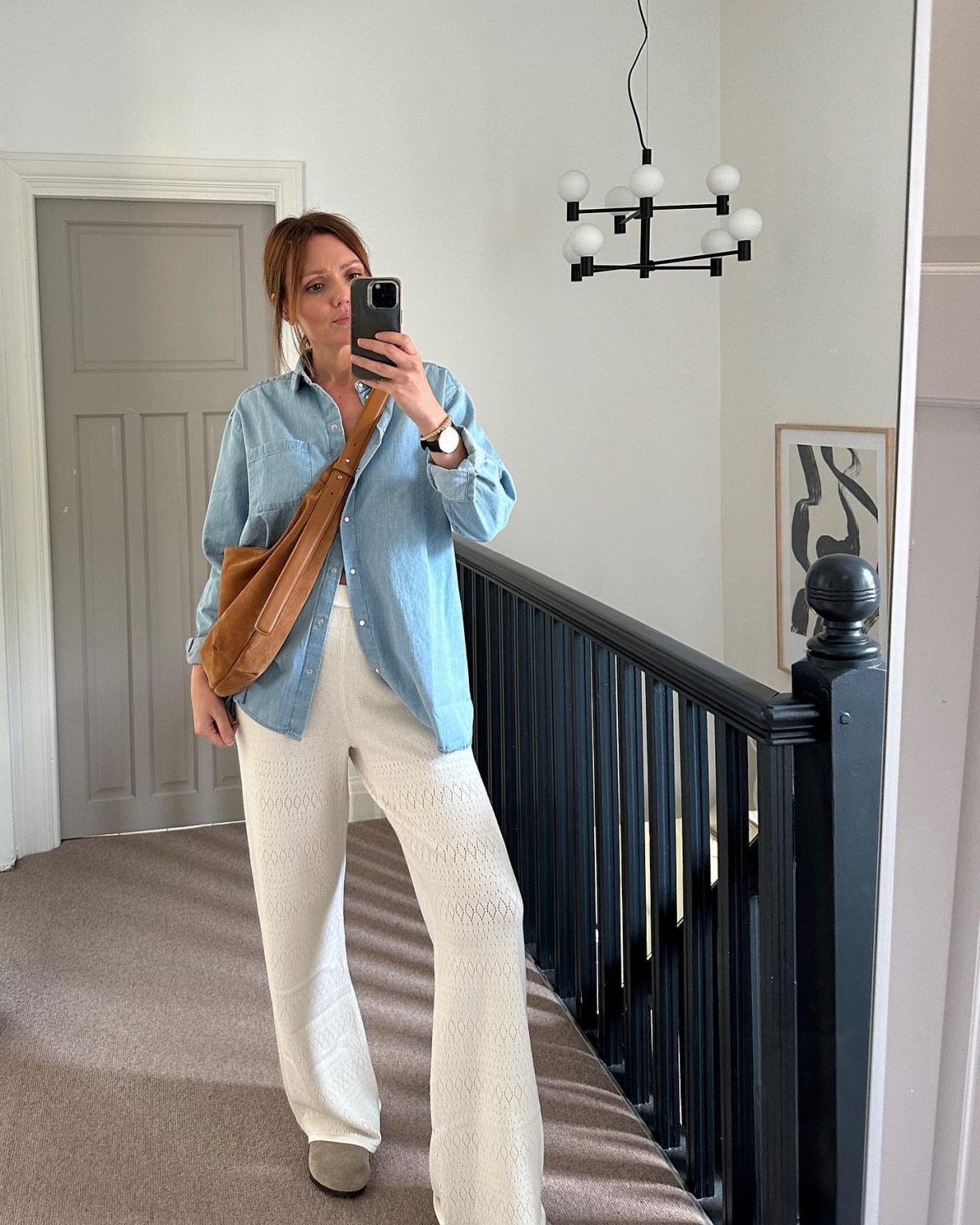 17 Cute Denim Shirt Outfit Ideas for Women - Pretty Designs