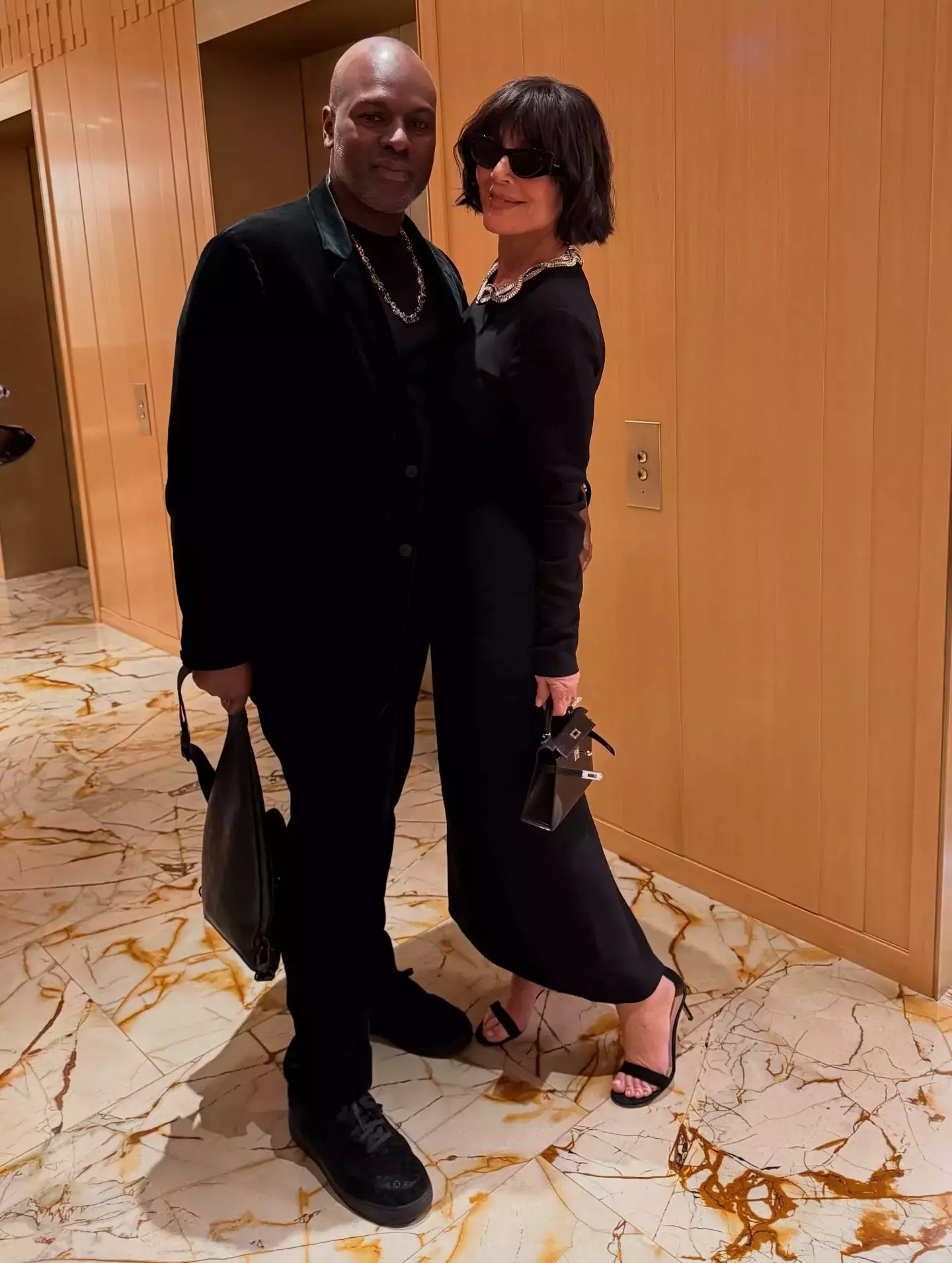 Kris Jenner outfit style
